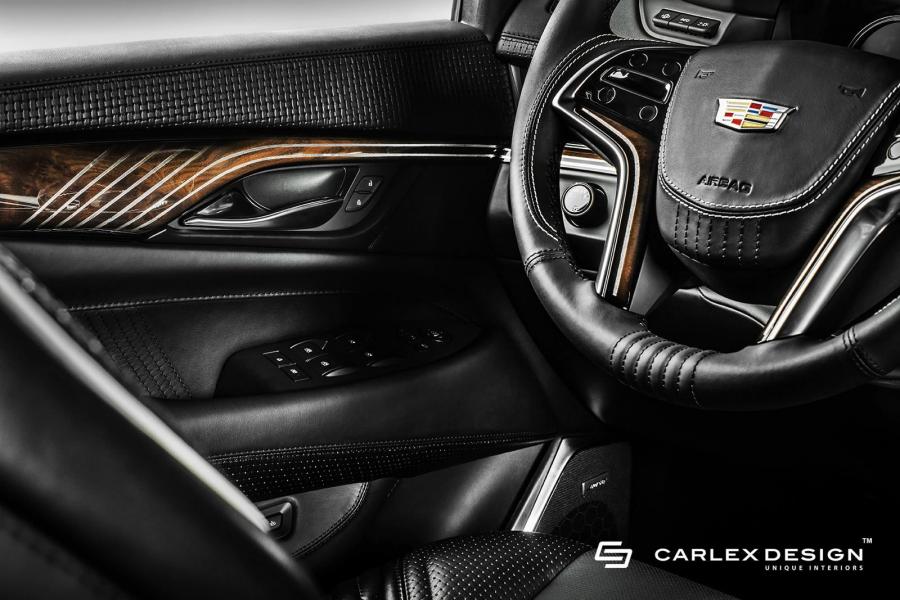 Детали интерьера Cadillac Escalade Platinum by Carlex Design 2016 года  (фото 3 из 13)